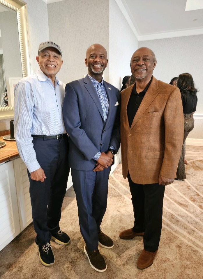 Mentors are so important for life skills and the career development of a mentee. Professor Tony Baldwin (l) & Judge Willie Louis Sands (r) encouraged me to climb higher, to go farther, & to work harder to achieve my goals while at Mercer Law School. Thank you for your mentorship!