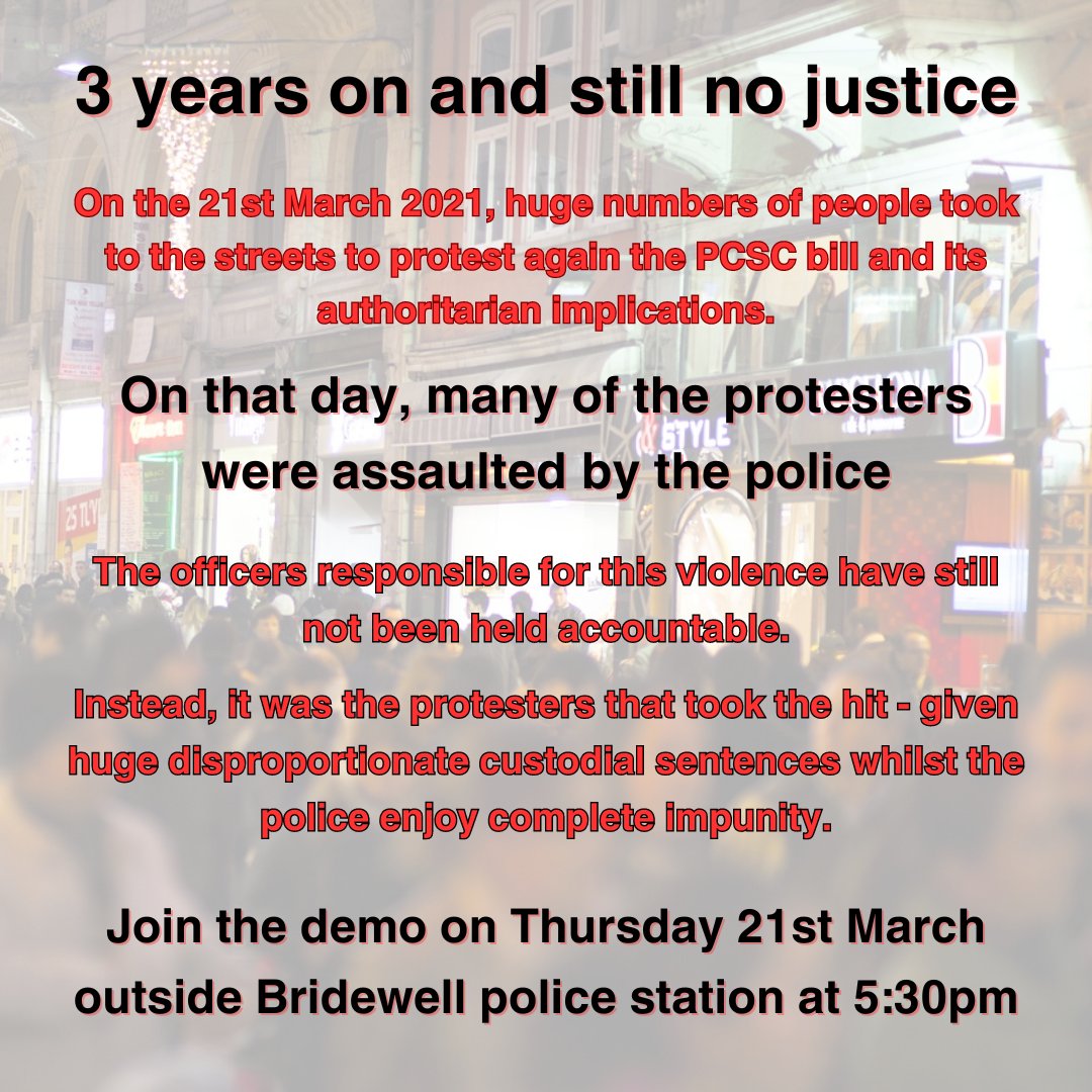 Justice for the Bristol Protesters (JBP) tweet media
