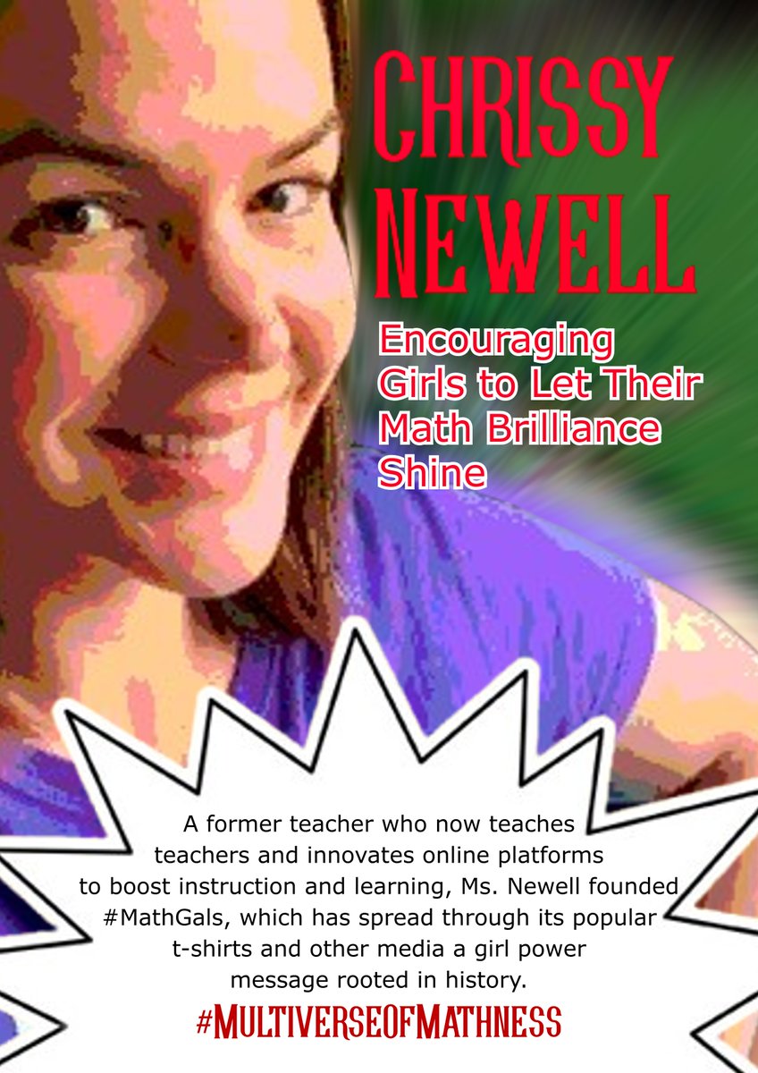 For #WomensHistoryMonth, I spotlight math pioneers like Hypatia and Ada Lovelace. This year, I'm adding women making an impact in #MathEd, like @joboaler @DrEugeniaCheng @copur_gencturk @MrsNewell22! I didn't find posters, so I made some! #MultiverseOfMathness #MTbos #ITeachMath