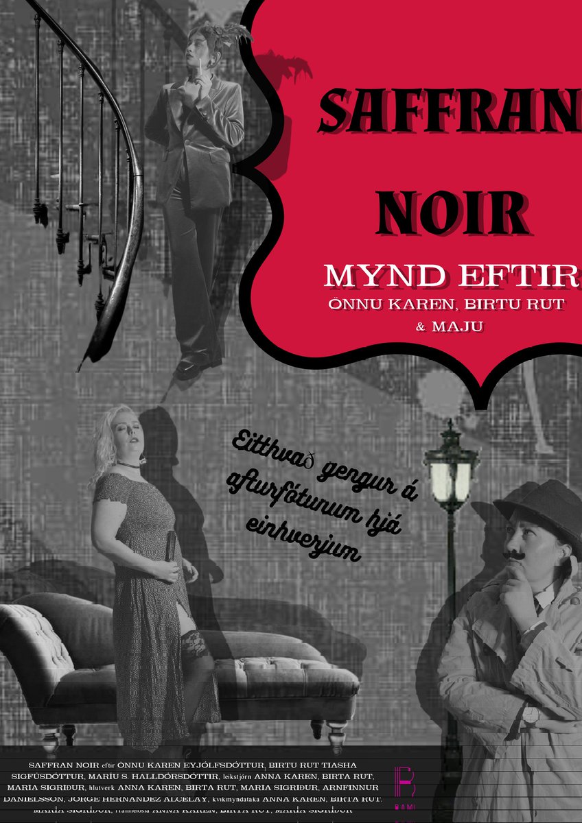 Styttist í frumsýningu á Saffran Noir í Bíó Paradís!