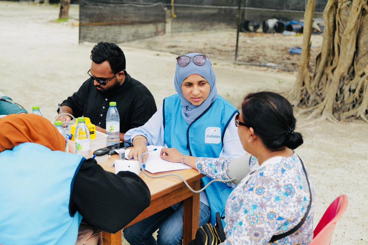 ASBAmv's tweet photo. Snaps from Saturday Health screening held at Hulhumale Ruhgandu 1

@aishath_nahula 
@dsmaldives 
@Moxamedalu 

1/3 https://t.co/S7YNWNVL5r