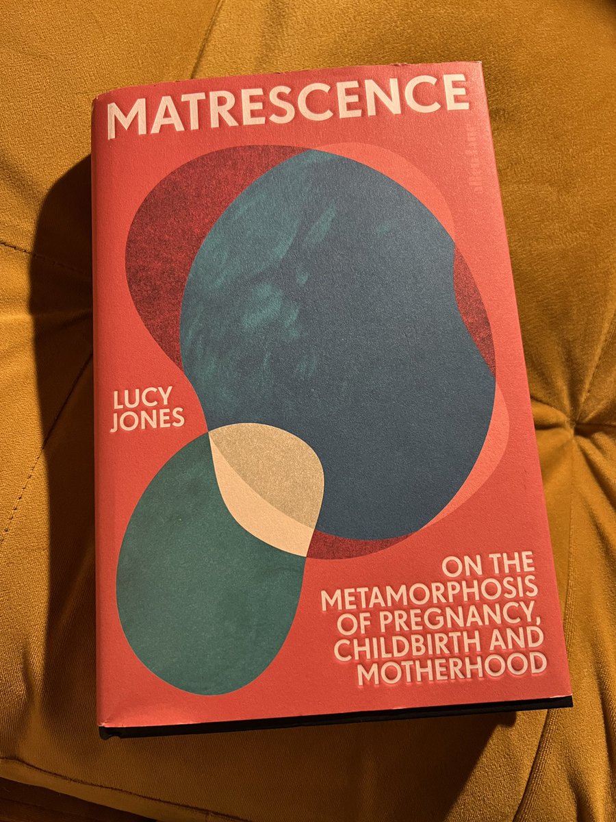 So much sense and truth in ‘Matrescence’ by @lucyjones - reading this book is making me feel seen but also incredibly angry at the shape of modern motherhood
