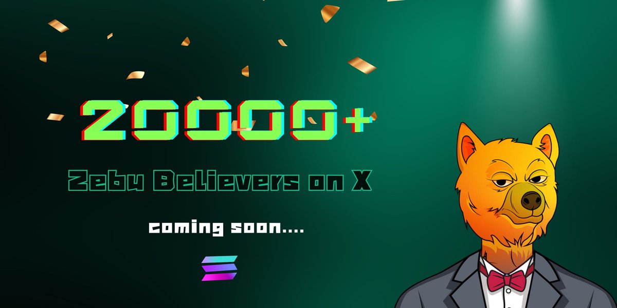 ZebuSolana's tweet image. 20000+ $ZEBU Believers on X , Crazy 🔥

🔸Do not connect wallet anywhere , Projects Holders on Solana will receive $ZEBU directly in their wallets.

🔸Presale users will receive $ZEBU after presale finalization in their wallet (before launch)

💚+♻️ &amp;amp; Drop your $SOL Wallets 👇