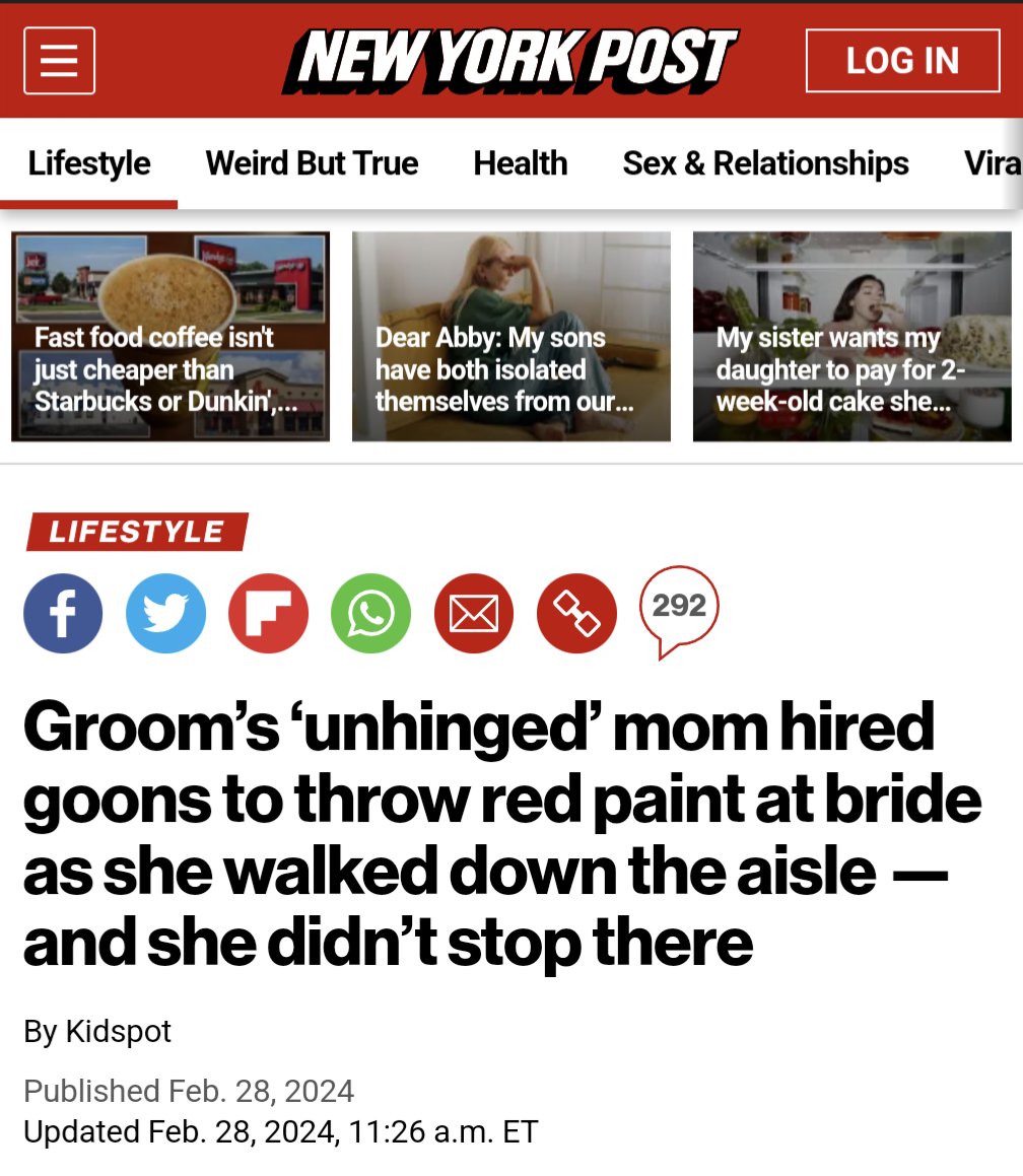 So the Post tries to gin up outrage by republishing a story from Australian news site for kids Kidspot (.com.au) a story about a crazy mother-in-law in Mexico. Because it was important to Australian kids and couldn't be held back!