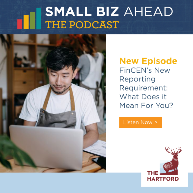 A new federal reporting requirement has been mandated for small business owners. Are you prepared? Get the details from Gene Marks in the latest Small Biz Ahead podcast. ms.spr.ly/6005cTpbL #IWork4TheHartford bit.ly/3P1FSwT