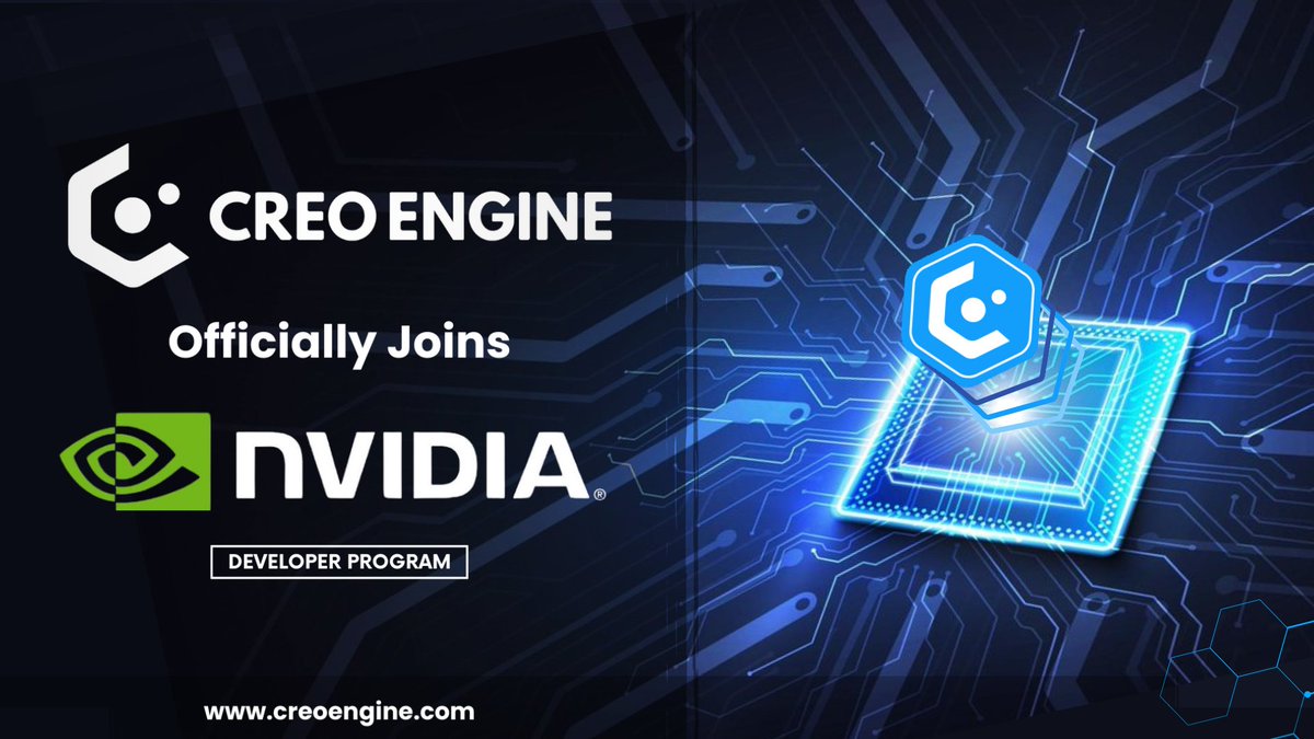 Creo Engine (@creo_engine) on Twitter photo Exciting news for developers and users of CreoPlay! We're thrilled to announce our recent membership in the <a href="/nvidia/">NVIDIA</a> ๐๐๐ฏ๐๐ฅ๐จ๐ฉ๐๐ซ ๐๐ซ๐จ๐ ๐ซ๐๐ฆ, representing a pivotal moment in our ongoing commitment to enriching the CreoPlay platform.
Joining the Nvidia Developer Program Exciting news for developers and users of CreoPlay! We're thrilled to announce our recent membership in the <a href="/nvidia/">NVIDIA</a> ๐๐๐ฏ๐๐ฅ๐จ๐ฉ๐๐ซ ๐๐ซ๐จ๐ ๐ซ๐๐ฆ, representing a pivotal moment in our ongoing commitment to enriching the CreoPlay platform.
Joining the Nvidia Developer Program