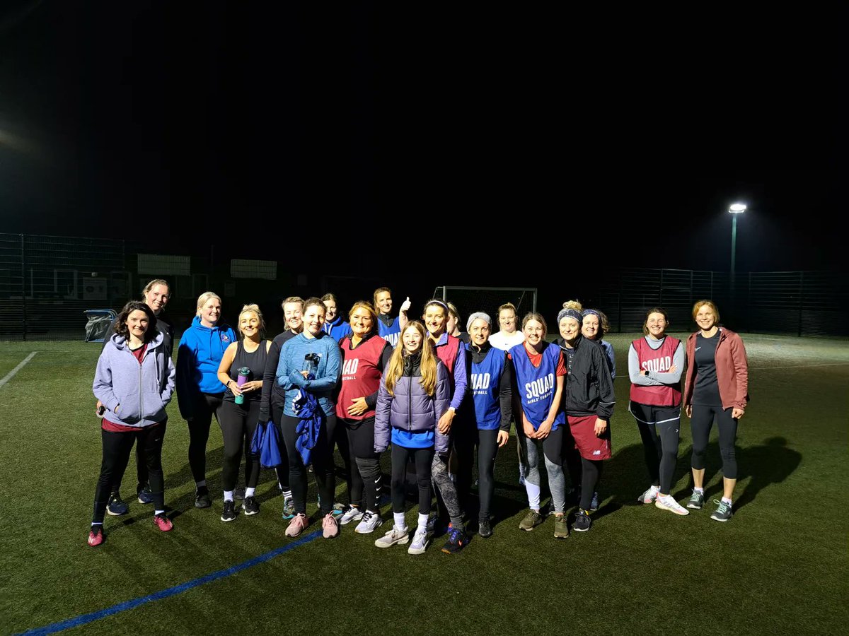 Amazing to see more new faces at our #snickersproteinjustplay tonight!! @NorthumFA #thisgirlcan #letgirlsplay