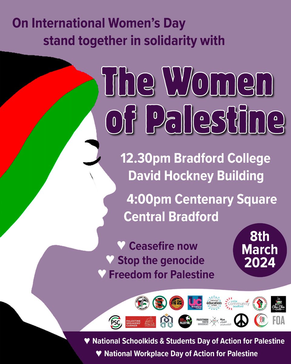 This Friday we will be holding our next day of action for Gaza. @UCW4Pal