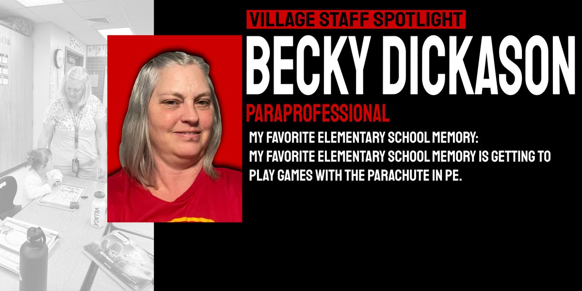 STAFF SPOTLIGHTS! Each week we are spotlighting staff members and asking them to share their favorite memories from either attending or teaching elementary school! If you see them around give them an extra "Thank You" for all the work they do! #ItTakesAVillage #EmporiaProud