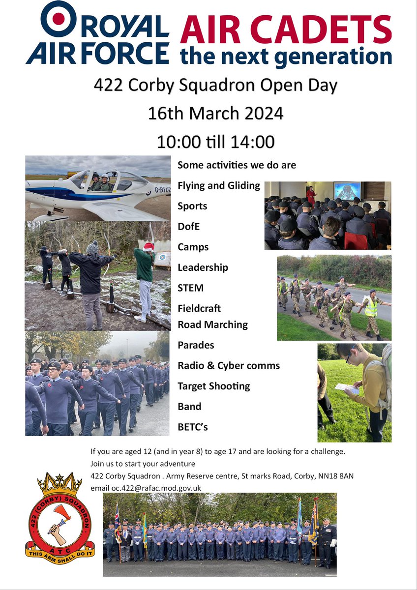 The countdown is on to our first intake of the year, make a note on your calendars!