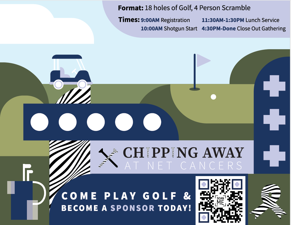 If you live/work in the Lincoln @Nebraska area, consider participating in a golf tournament #Fundraiser for #NeuroendocrineCancer in memory of Eric Schellpepper, who died too young from #NETDisease. Proceeds will go to #NETResearch #ChippingAwayAtNetCancers