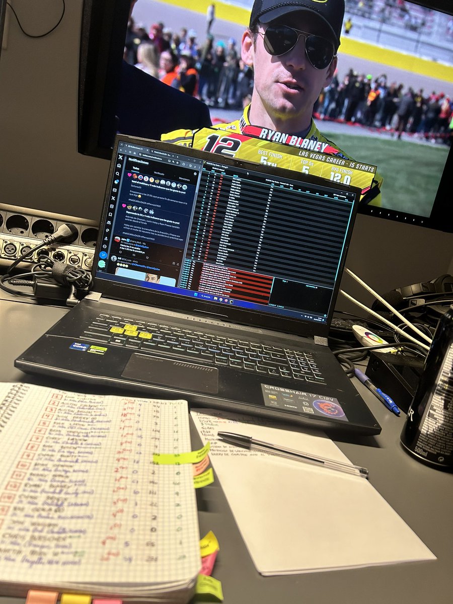 Todo listo por aquí 😎

#NASCARenDAZN #Pennzoil400