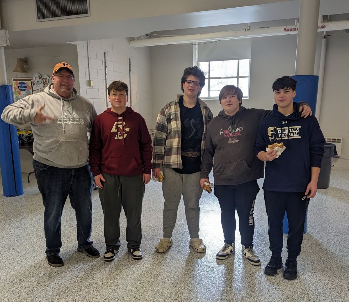 Shrewsbury Public Football (@shrewsburyfb) on Twitter photo 9 SHS 🏈 student-athletes assisted St Marys Church with setup/cleanup for their annual fish fry event.
(5 not pictured) <a href="/AndrewStum1401/">Andrew Stumm</a>
Ryan White
Tommy Dowling
Brendan Lyonnais
Henry Bissonnette
Jake Record
Tyler Galdi, <a href="/RyanKeddy4/">Ryan Keddy</a>, <a href="/Cole_Gingras17/">Cole Gingras</a>
❤️ community service ! 9 SHS 🏈 student-athletes assisted St Marys Church with setup/cleanup for their annual fish fry event.
(5 not pictured) <a href="/AndrewStum1401/">Andrew Stumm</a>
Ryan White
Tommy Dowling
Brendan Lyonnais
Henry Bissonnette
Jake Record
Tyler Galdi, <a href="/RyanKeddy4/">Ryan Keddy</a>, <a href="/Cole_Gingras17/">Cole Gingras</a>
❤️ community service !