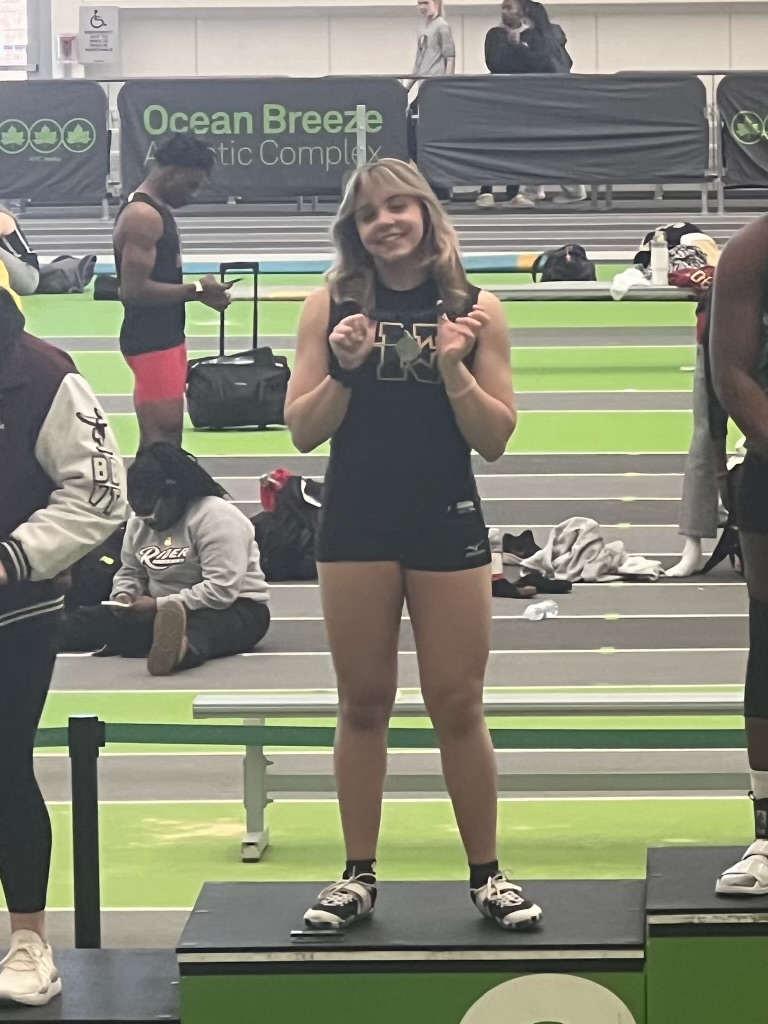 Cali’s shot-put success continues as she threw 41-10” earning her SECOND IN THE STATE in The Meet of Champions today at Ocean Breeze. This throw beats her PR as well as her own school record! Congratulations on another amazing accomplishment. Northstar Nation is so proud!💙💫💛