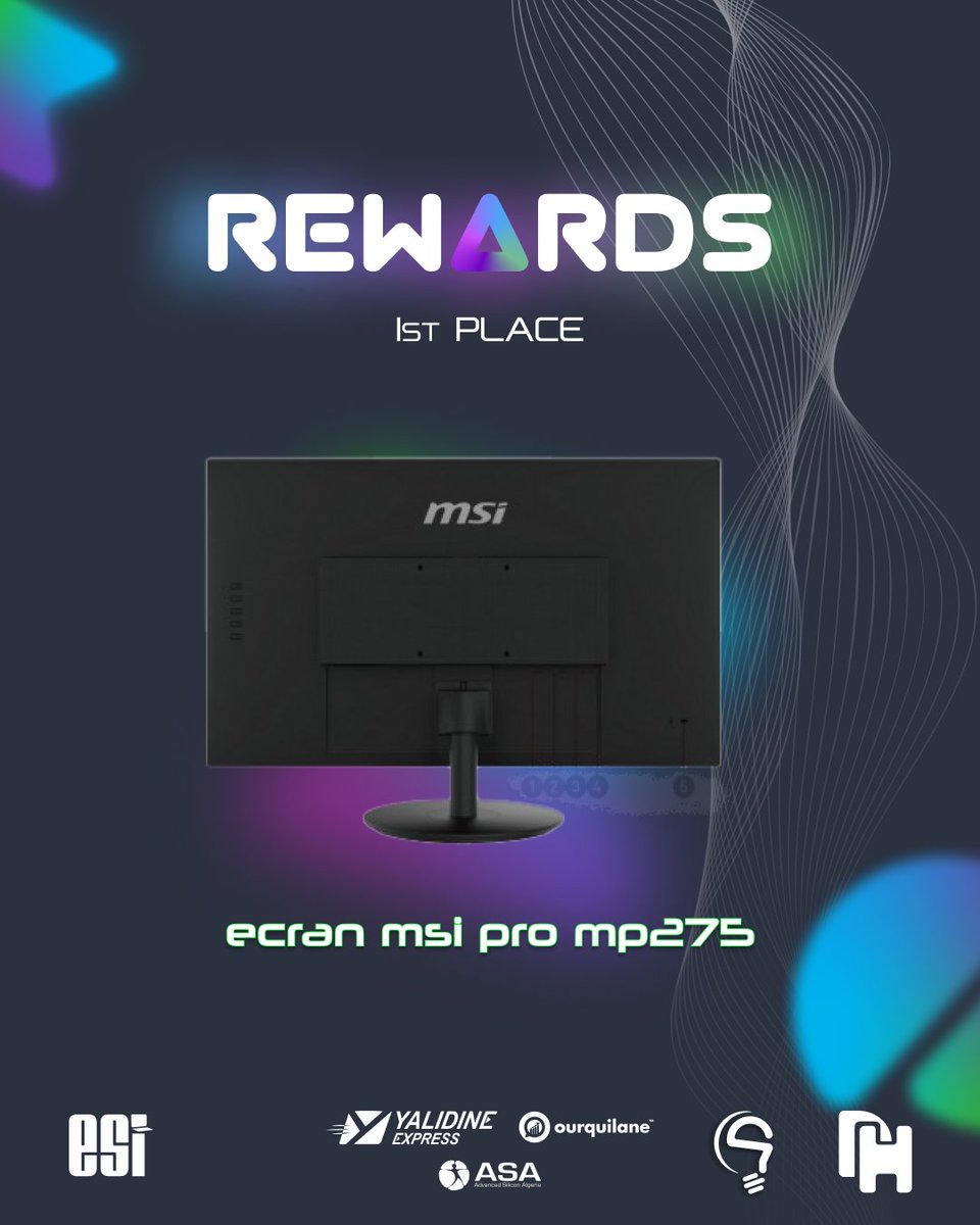 CSESI_Club's tweet image. 📢 Here are the amazing prizes awaiting the winners at Data Hack 👀🔥
Register and prepare youself to win !
#cse #cse16 #DataHack #data #datathon #prize #event #winners