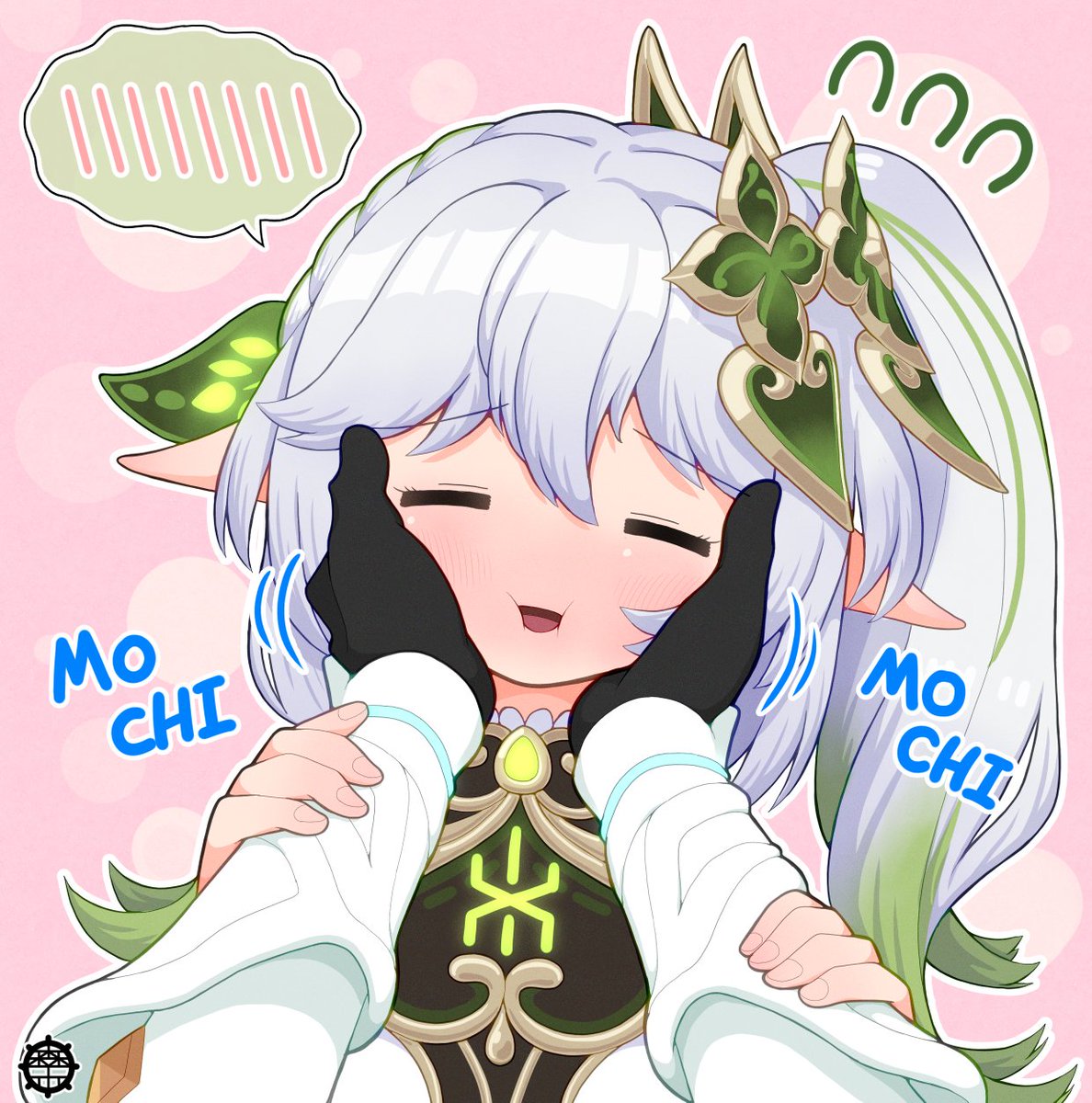 極上の手触り。
#原神 #ナヒーダ