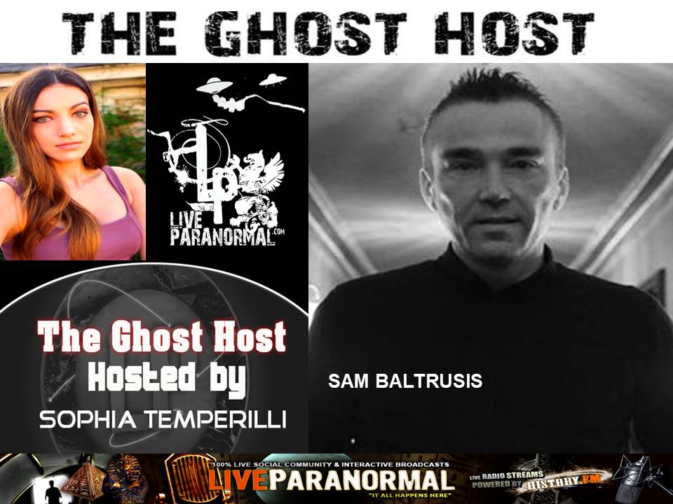 Televised hauntings historian SAM BALTRUSIS on LiveParanormal.com / GhostHunting.com, SAT 3/9 12PT/3ET/8UK! Listen & chat LIVE:) #paranormal #Ghost #haunted #wickedsalem #ghostwriter #ahaunting #hauntedtowns #forbiddenhistory #author #books #psychic #medium #intuitive
