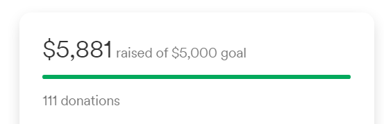 Unbelievable support on today's livestream! Thank you so much for all your generosity - you smashed the goal! #gamecatARMY 🔗 gofundme.com/f/gamecat-meet…