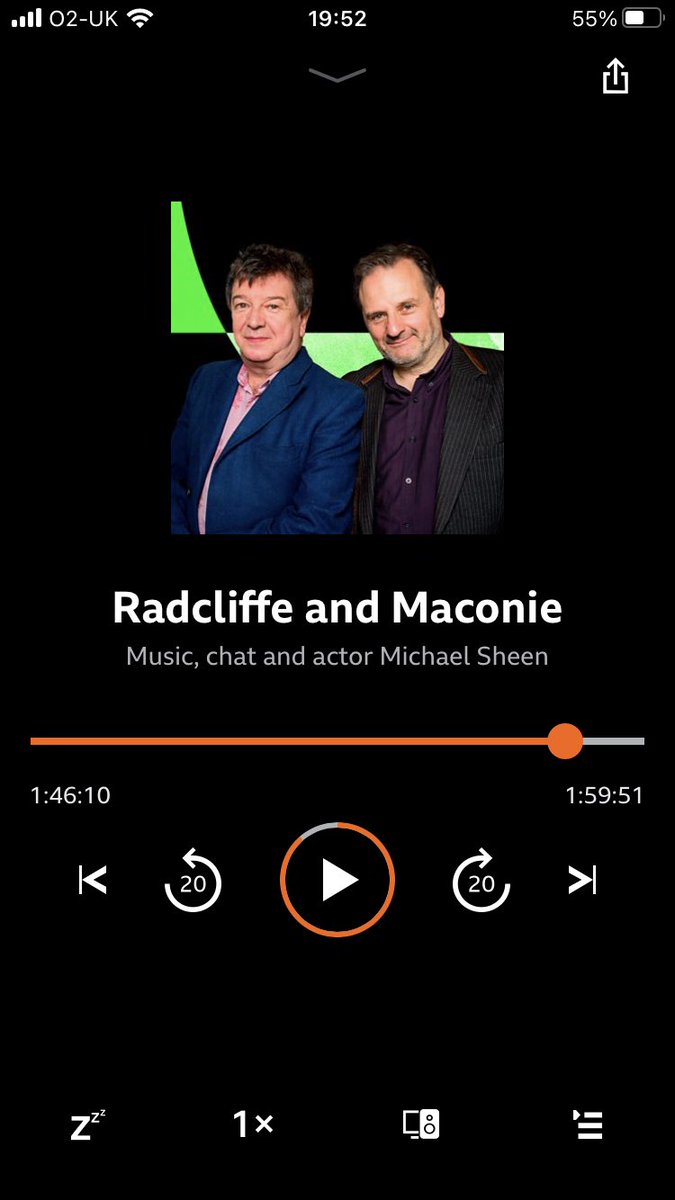 Thank you so much to @michaelsheen for mentioning the song #Nye by @martyn_joseph on the #RadcliffeandMaconie show yesterday! It’s available to listen to on the @BBCSounds app for the next 28 days.