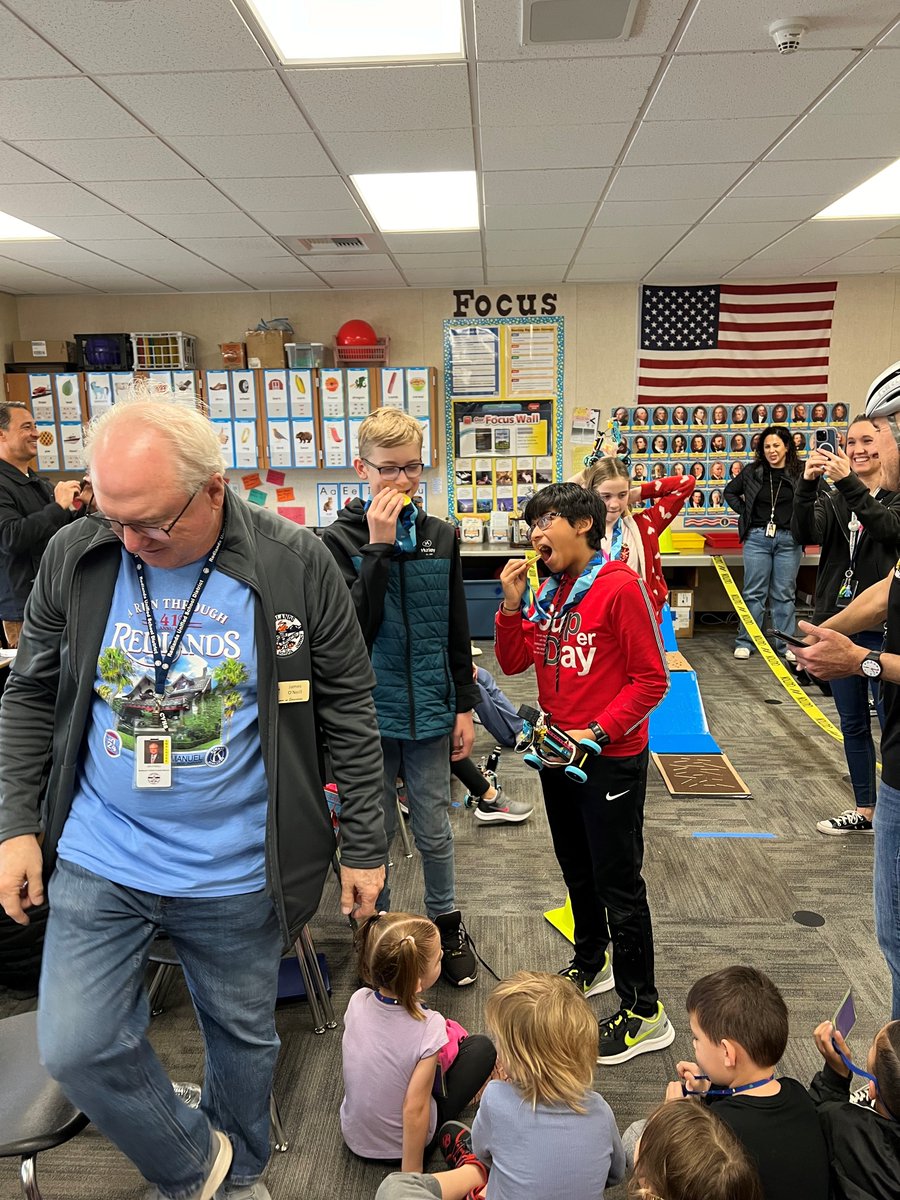 The J&B 'Spikecycle Classic' was a huge success! We had several entries that completed the course with one in the speediest of times! Thank you to @RedlandsInTech and Mr. O'Neil for visiting us on the big day! @sdpaulette @LEGO_Education @RedlandsUSD @RedlandsUSDSupt @bikerbigb