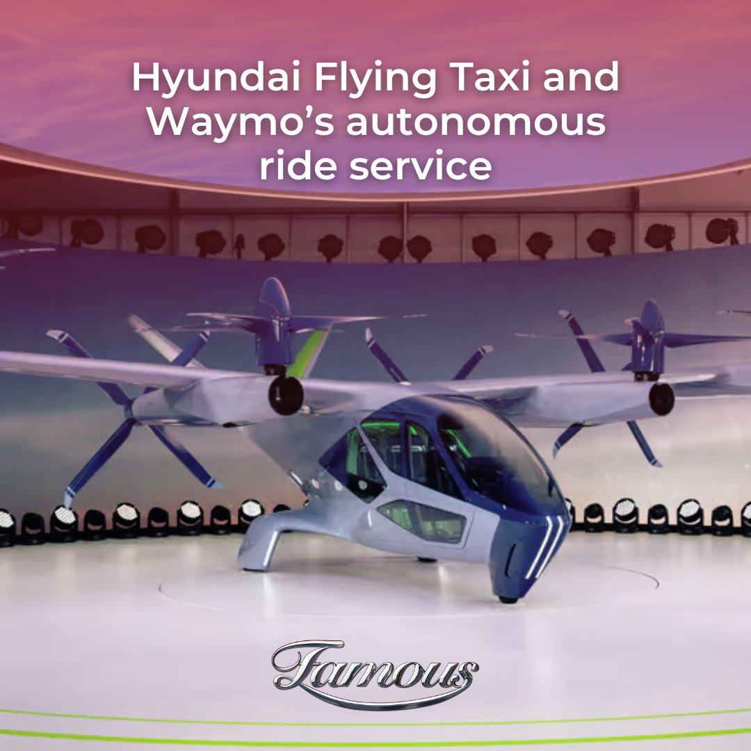 Hyundai's Supernal recently unveiled the S-A2 electric urban aircraft at CES 2024—a five-seat flying taxi! And Waymo, born from Google’s self-driving tech, currently operates a commercial 'robotaxi.”

Read more through the link in our bio.