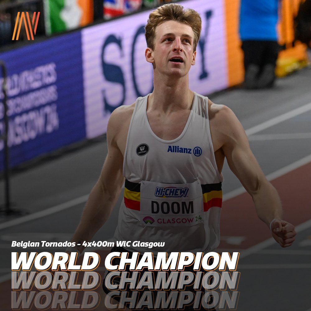 A WHIRLWIND TO GOLD 🌪️
⠀⠀⠀⠀⠀⠀⠀⠀⠀
#WorldIndoorChamps #WICGlasgow24