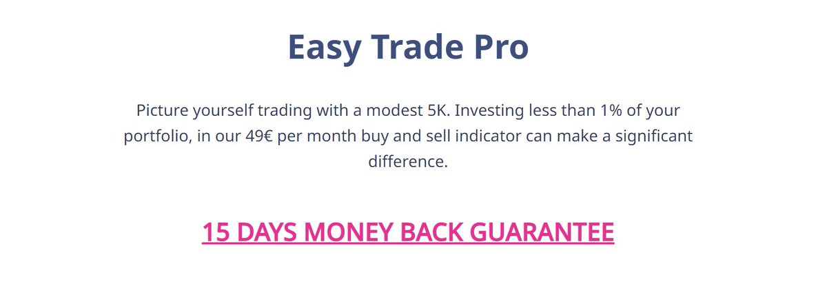 Our community is growing fast and now you can join risk free! 15 Days money back guarantee! Don't miss out!

Visit: [tradingparadise.io]

#tradingindicator #TradingView