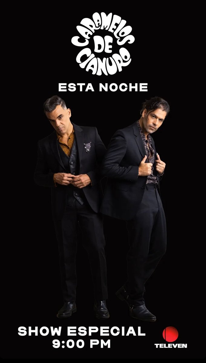 Esta noche se transmitirá un programa sobre Caramelos de Cianuro (<a href="/CDCrock/">Caramelos De Cianuro</a>) por Televen (<a href="/Canal_Televen/">Televen</a>). 9:00 p.m.