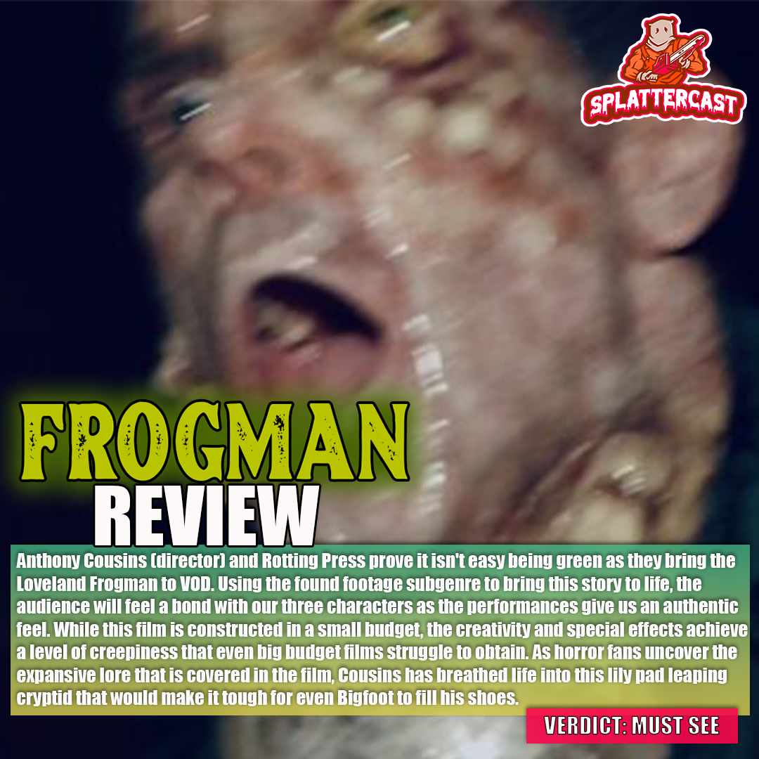 Here is our review or the Next MUST SEE Found Footage Flick #frogman! 
#horrormoviereview #horrormoviereviews #80shorrorposterart #horrormovienight #horrorandpizza #quickmoviereview #horrorfilmreview #horrormoviescenes #horroryoutubechannel