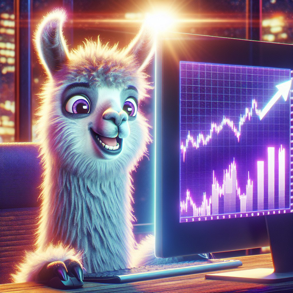 The market is heating up and March is Larry’s month.., Grab a fan and some ice water, you’re gonna need it!!

Closing in on 4m mcap and taking names, Larry is coming!!! 

Are you ready?? #Llamarch 

#LarryTheLlama #llamas #crypto #defi #memes #AI #bank #alpha #optimus #troll