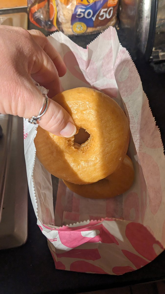 Who took the jam out of my doughnut? <a href="/Tesco/">Tesco</a>, that's who 😭.

Cruel, cruel lies and deceit.