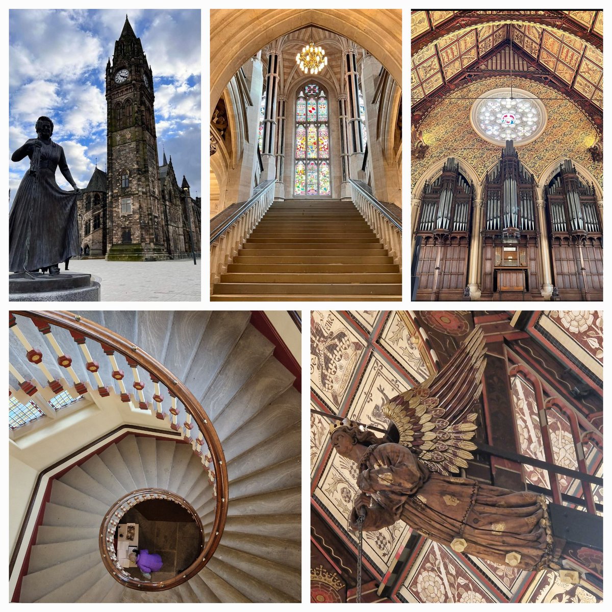 Got to see the multi million pound refurbishment of Rochdale Town Hall today...absolutely stunning 😍 #Rochdale #rochdaleTownHall