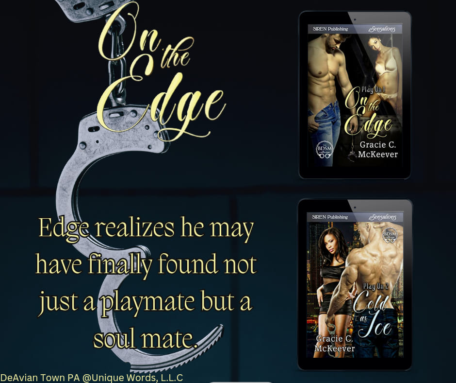 #erotic #bdsm #romance #darkromance #triggerwarnings Have you read the Play on Series yet? 
On the Edge, Book 1: amazon.com/Edge-Play-Sire… #series #playon #traumabonding #redemption #healing
