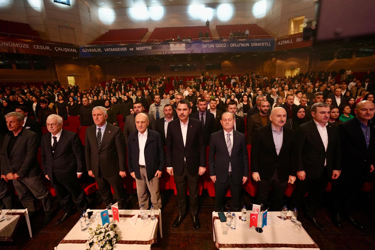 murat_kurum's tweet photo. Oflu hemşehrilerim bu akşam güzel bir sürpriz yaptılar. Bana hemşehrilik beratı verdiler.

Bu sevgiye, bu samimi duygulara müteşekkirim. İyi ki varsınız.

📍Of Kurtuluşu Günü Programı https://t.co/L71AyOlZdg