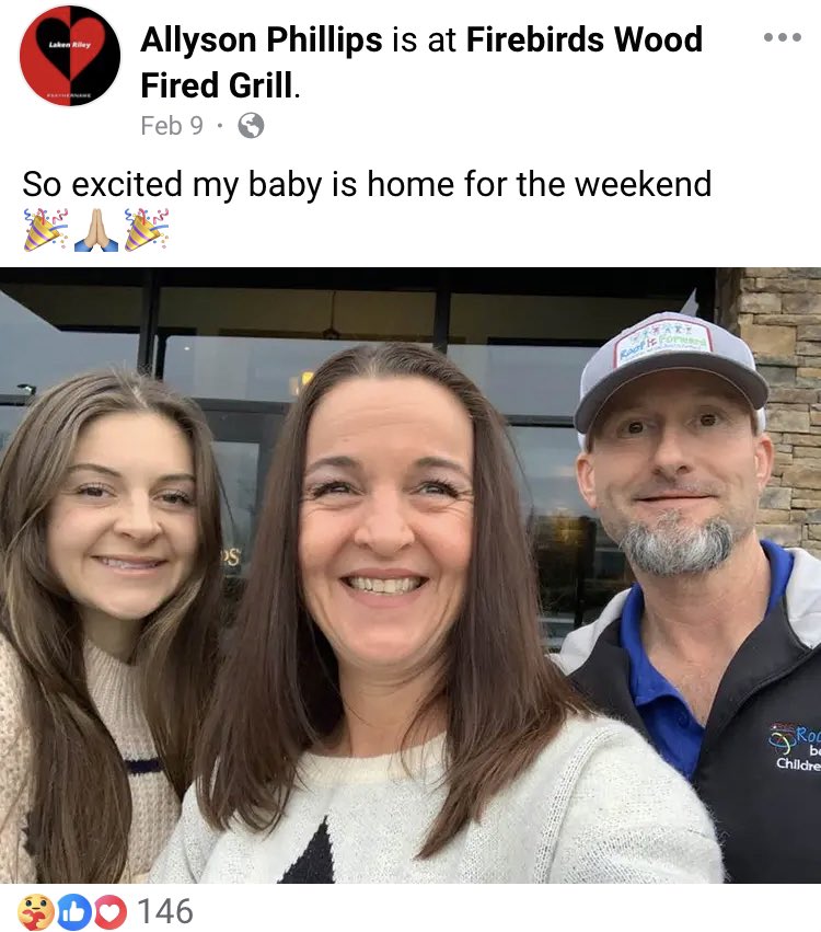 EndWokeness's tweet image. 💔 Laken Riley's mom just updated her Facebook photo to #SayHerName