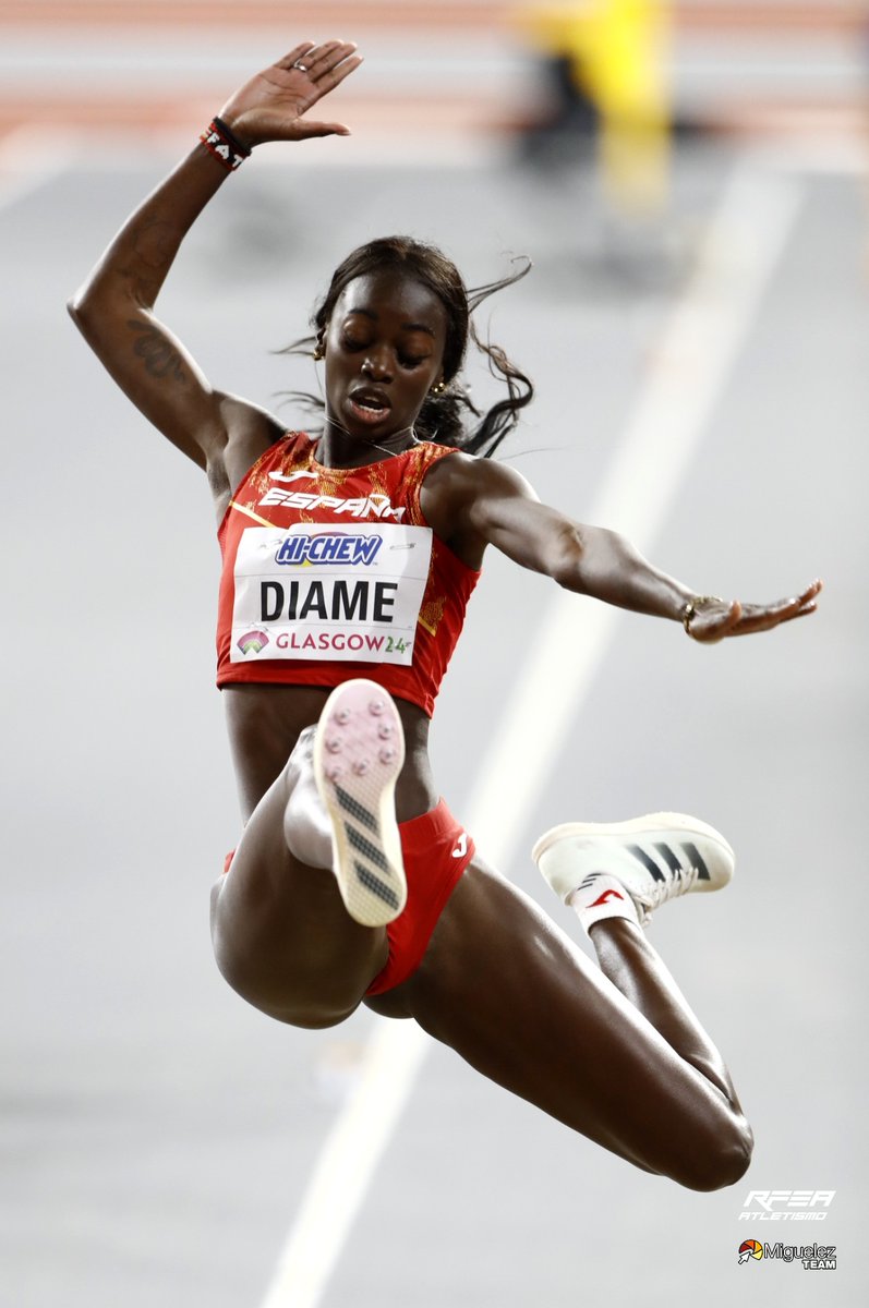 <a href="/wicglasgow24/">WICGlasgow24</a> <a href="/Fatimadiame/">Fátima Diame OLY</a> <a href="/teledeporte/">Teledeporte</a> <a href="/deportegob/">CSD</a> <a href="/COE_es/">Comité Olímpico Español</a> <a href="/iberdrola/">Iberdrola</a> <a href="/JomaSport/">Joma Sport</a> <a href="/MiguelezTeam/">Miguelez TEAM</a> VUELAZOOOO <a href="/Fatimadiame/">Fátima Diame OLY</a>

 ¡¡ 6.78 m !! 
 se coloca tercera tras su quinto intento y MP en ST

👏👏👏

SI, SI, SI .. hoy es tu día

#EspañaAtletismo #PasiónPorCompetir

📺bit.ly/3V5w2Of <a href="/teledeporte/">Teledeporte</a>
📊bit.ly/433wqib
