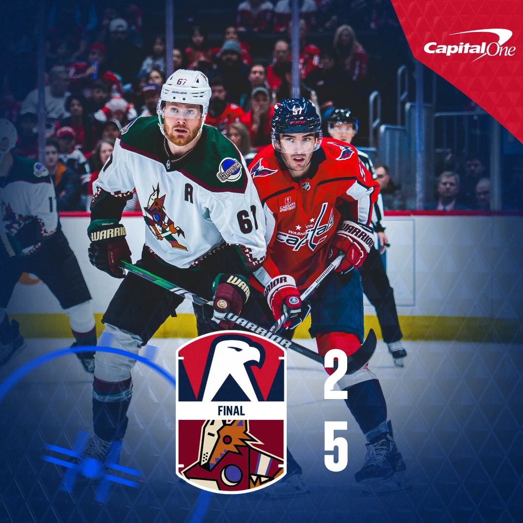 Capitals's tweet photo. Final.

#CapsYotes https://t.co/cvt4f2XMLb