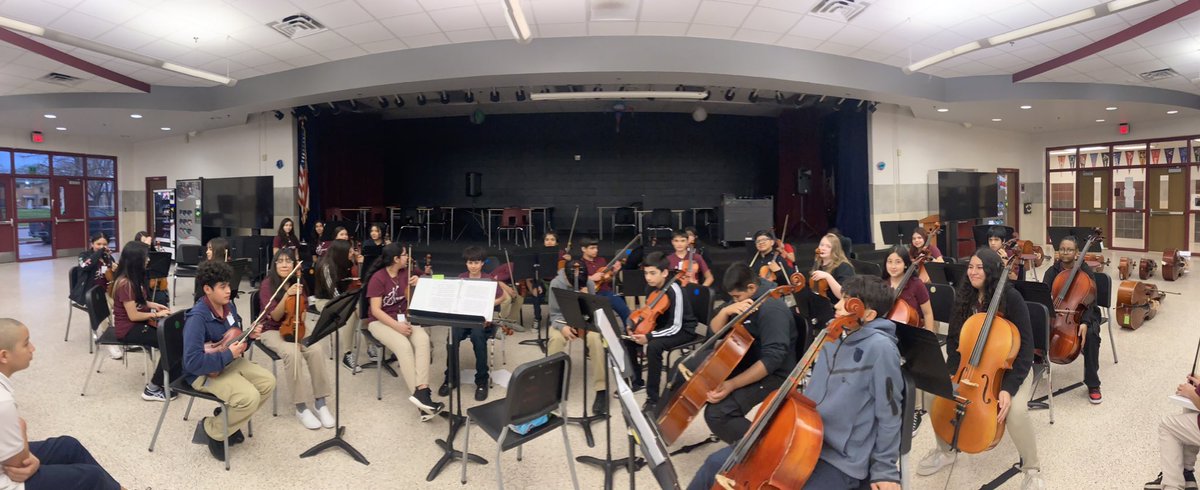 A beautiful Pre-UIL NV and Varsity Orchestra Concert this past week!