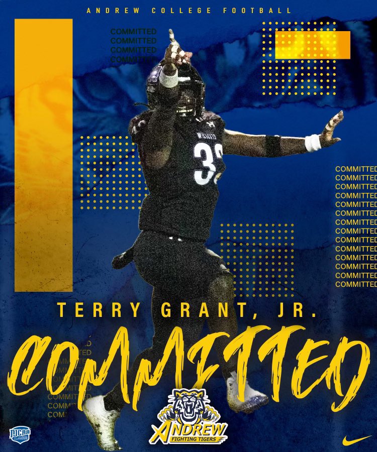 I will be committing to Andrew college. Blessed to continue with my career 💯 @coachltfrazier @DonnieKiefer10 @CoachSingleton7 @CoachCYeager @PriceChrisCoach @Dr_NickGarrett Go Tigers!! 🐅