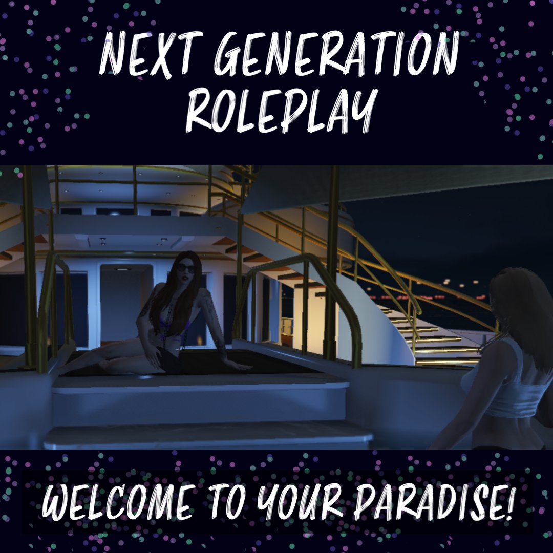 _NextGenRP_'s tweet photo. Step into paradise at Next Generation Roleplay – where luxury meets adventure! 🌴⛵ #NextGenRP #SeasideEscapades https://t.co/nLNJmpzrXg