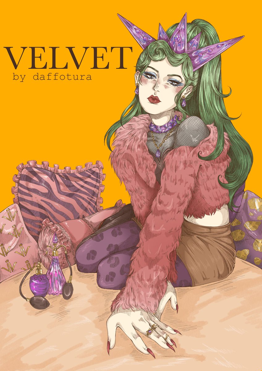 „If you want to be as famous as me - you gotta work“

VELVET FINALLY JOINING VENEER <3 I have more in planning.. hope y’all r looking forward to it!!