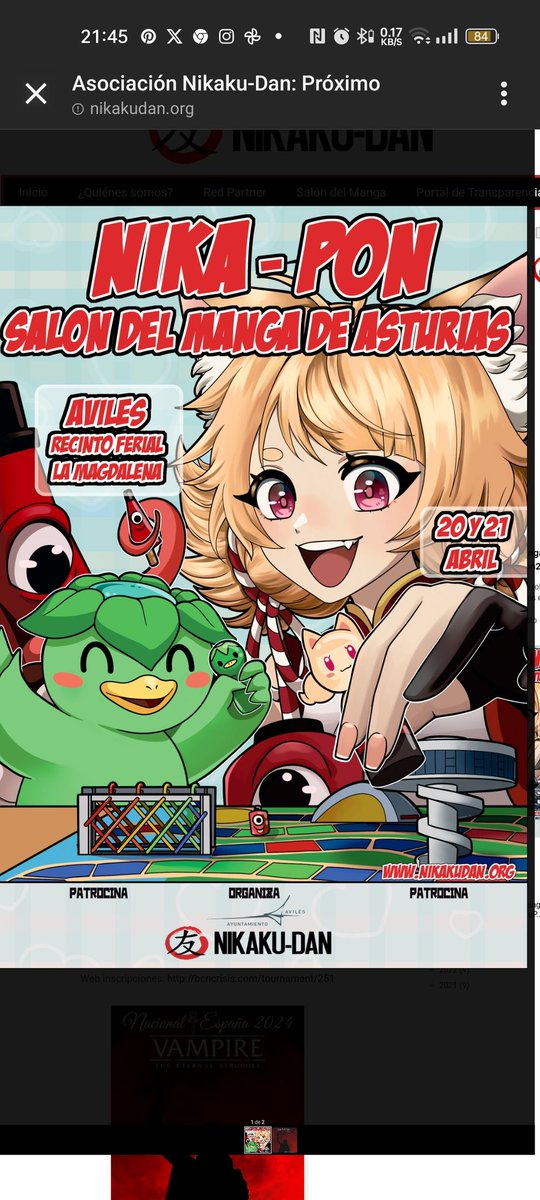 Que ganas <a href="/nikakudan/">NIKAKU-DAN #Nikapon24</a> de volver donde comenzó todo.