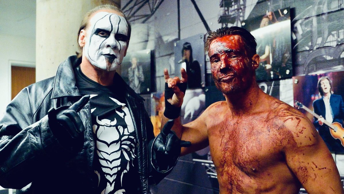 ICON is an understatement. #ThankYouSting #aew #AEWRevolution