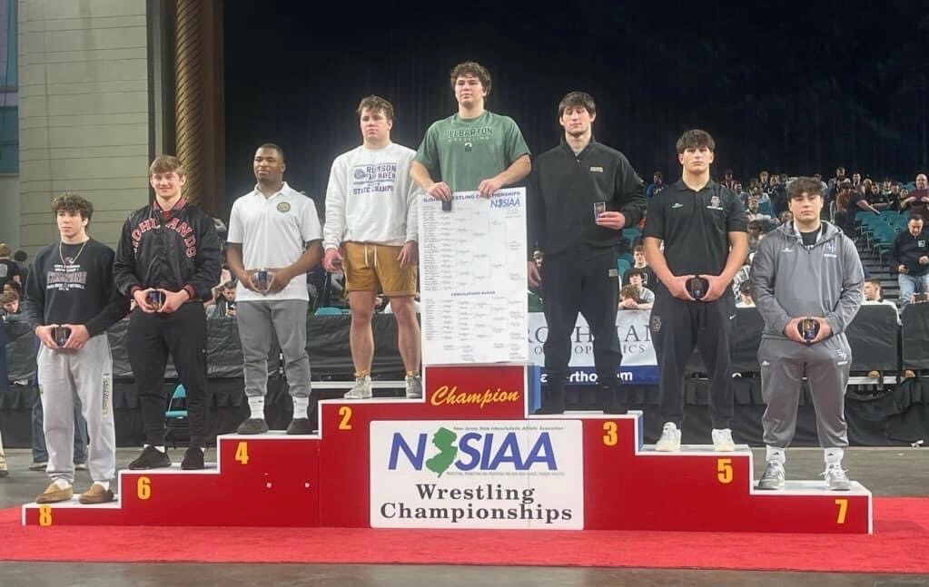 Placed 5th at states at 215lbs <a href="/DonBoscoIronmen/">Don Bosco Prep</a>
