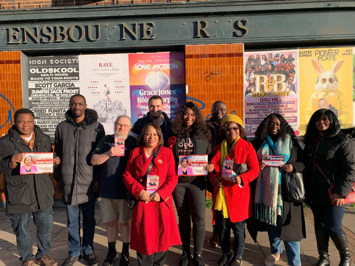 Thank you @Labour_african for joining our #Ladywell canvassing session. 

Honorary mention to @Plaistovian who joined us straight from London Labour Conference 

Labour Activists across the party are rallying right behind @Brenda_Dacres 

Vote #Labour March 7th 2024 🗳️