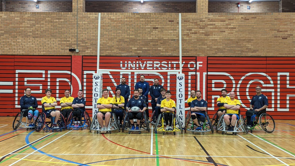 Thank you to the @PleasanceGym for hosting our latest @scotlandrl Wheelchair Performance Squad session. Facilities and staff first class as always!