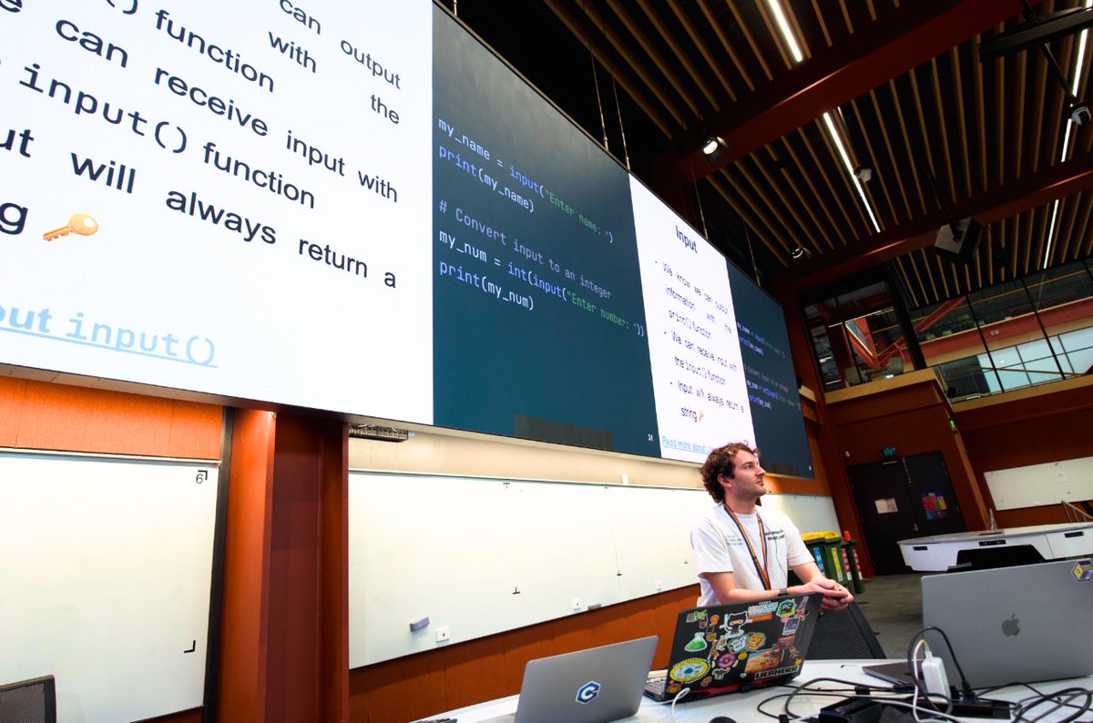 MonashInfotech's tweet image. Held during #OWeek, our Programming Bootcamp was a smash hit - totally booked out!

We can't wait to see how attendees will use their new skills to make an impact. Keep coding and creating - the future is in your hands!