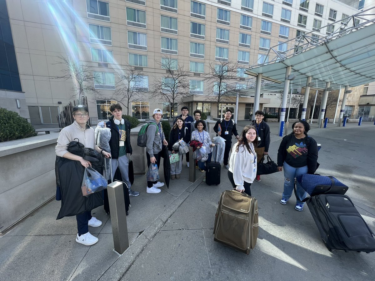<a href="/JAHS_DECA/">John Adams DECA</a> arrived in Indianapolis safely…competition begins this afternoon with cluster objective testing…role plays tomorrow morning &amp; afternoon.