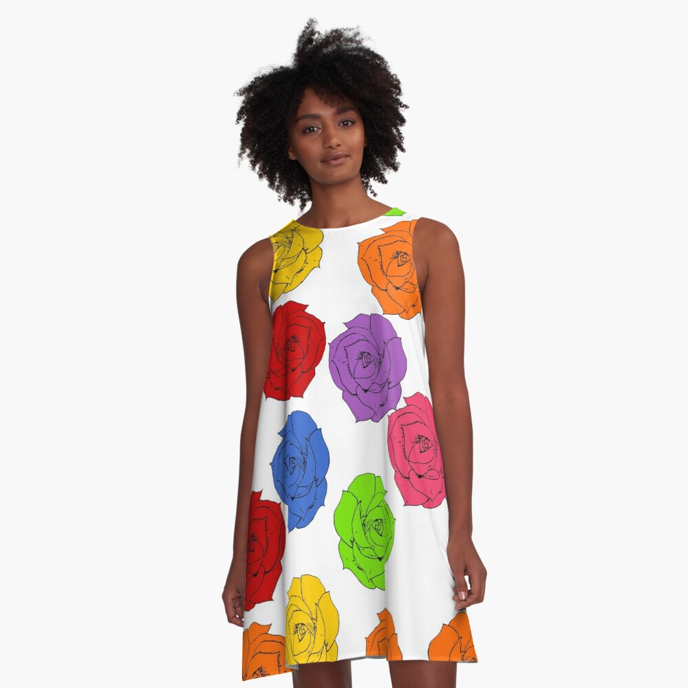Introducing our vibrant and enchanting Colorful Roses Art, where style meets botanical beauty! Crafted with meticulous attention to detail.
Link to purchase: redbubble.com/i/dress/Colour…

.
#hansinidesigns #floraldress #dress #AlineDress #USA #onlineshopping #roses #FlowersOfTwitter