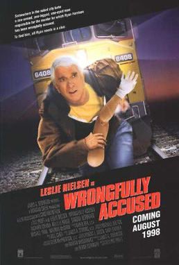 #NowWatching

Wrongfully Accused (1998)

Starring Leslie Nielsen and Kelly Le Brock.

Directed by Pat Proft